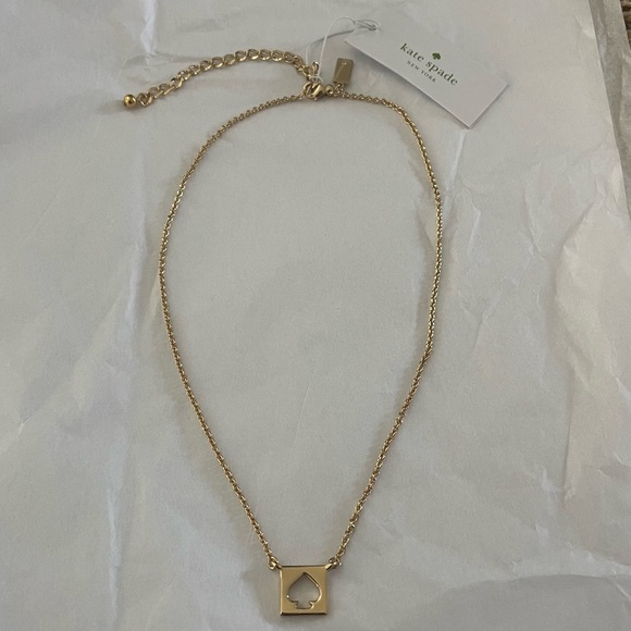 BRAND NEW KATE SPADE HOLE PUNCH NECKLACE